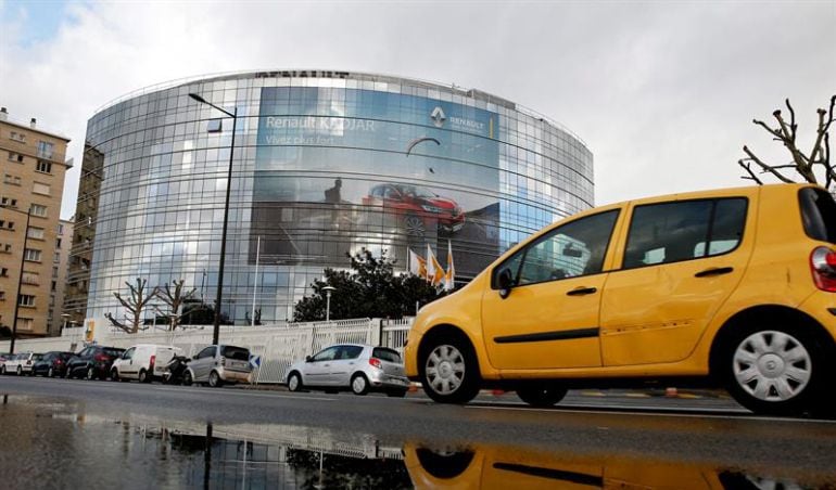 Vista general de la sede de Renault en Boulogne Billancourt, cerca de París