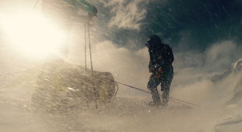 Txikón en el Nanga Parbat