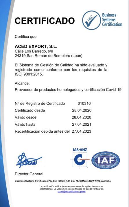 Certificado