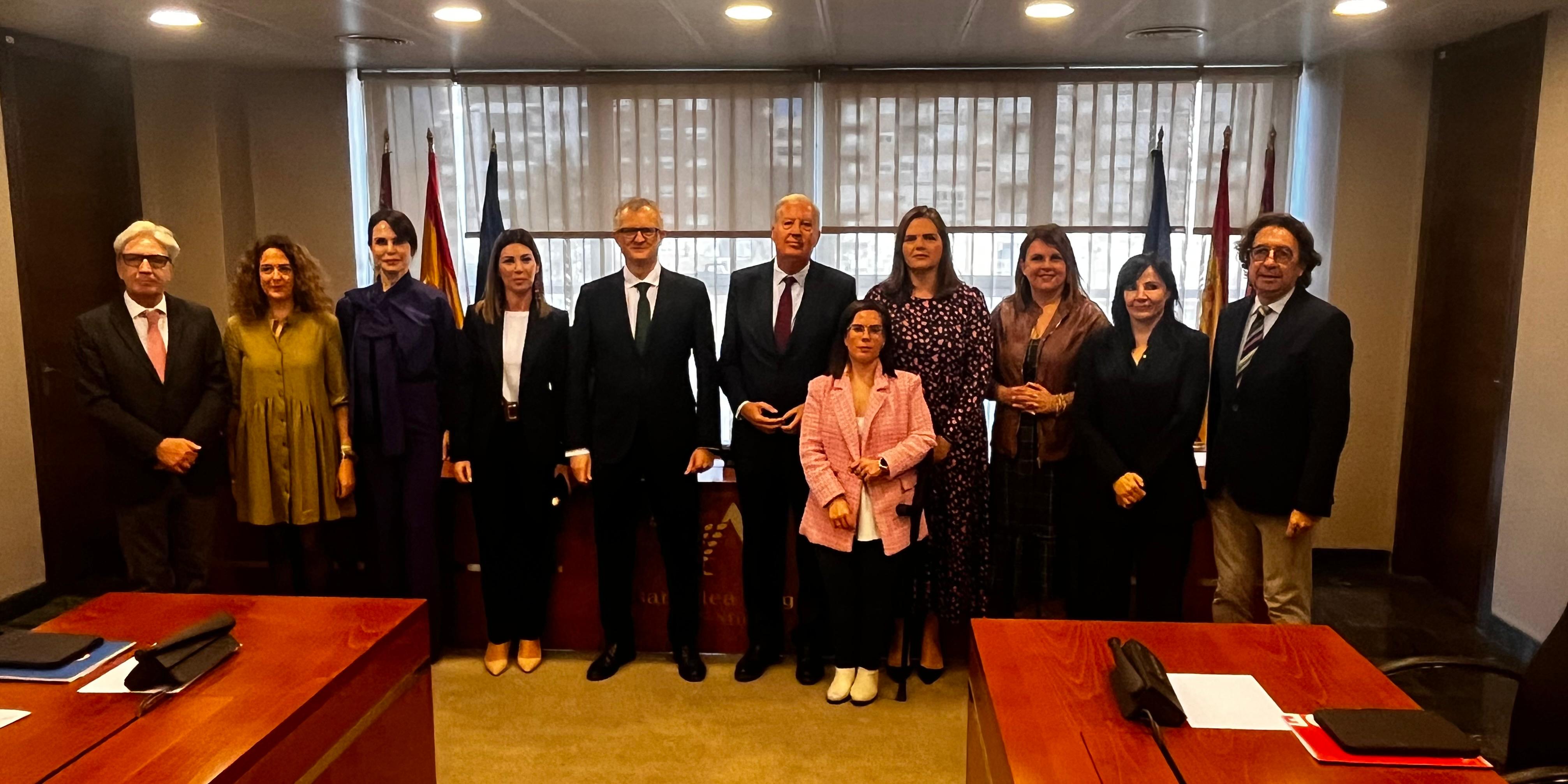 El consejero de Salud, Juan José Pedreño, compareció hoy ante la Comisión de Sanidad y Política Social en la Asamblea Regiona