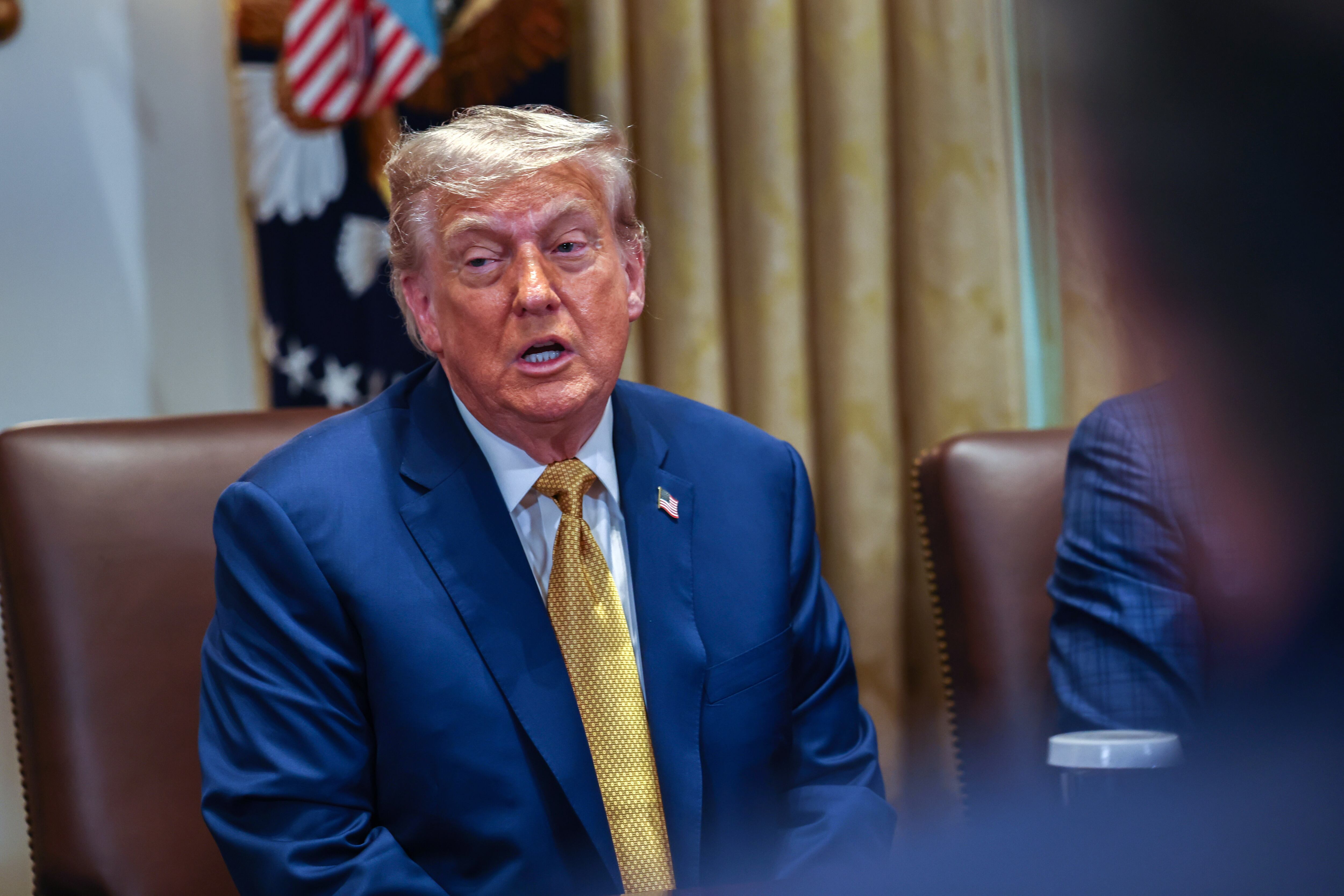 El presidente de Estados Unidos, Donald Trump, este martes