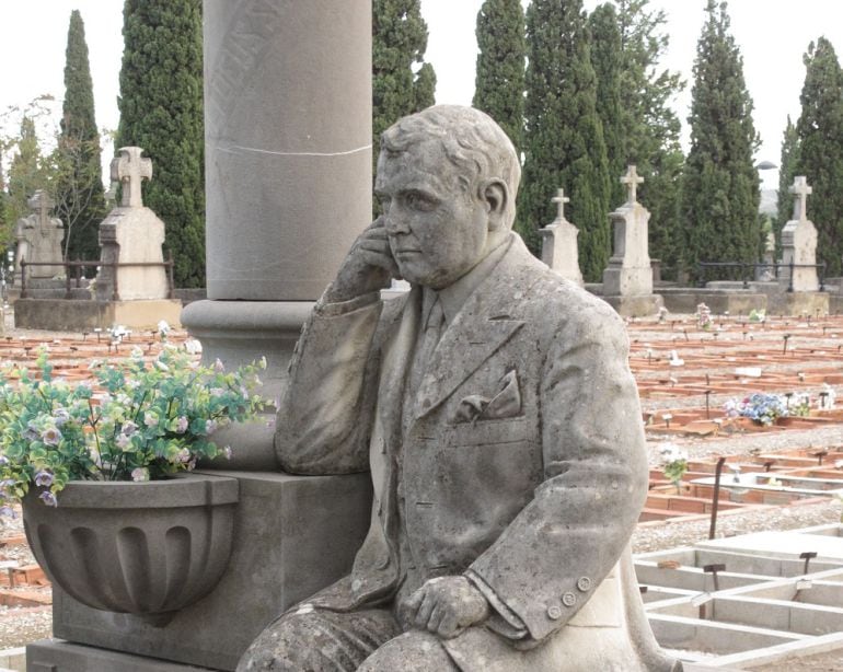 Eustasio Morón, el hombre tranquilo del cementerio