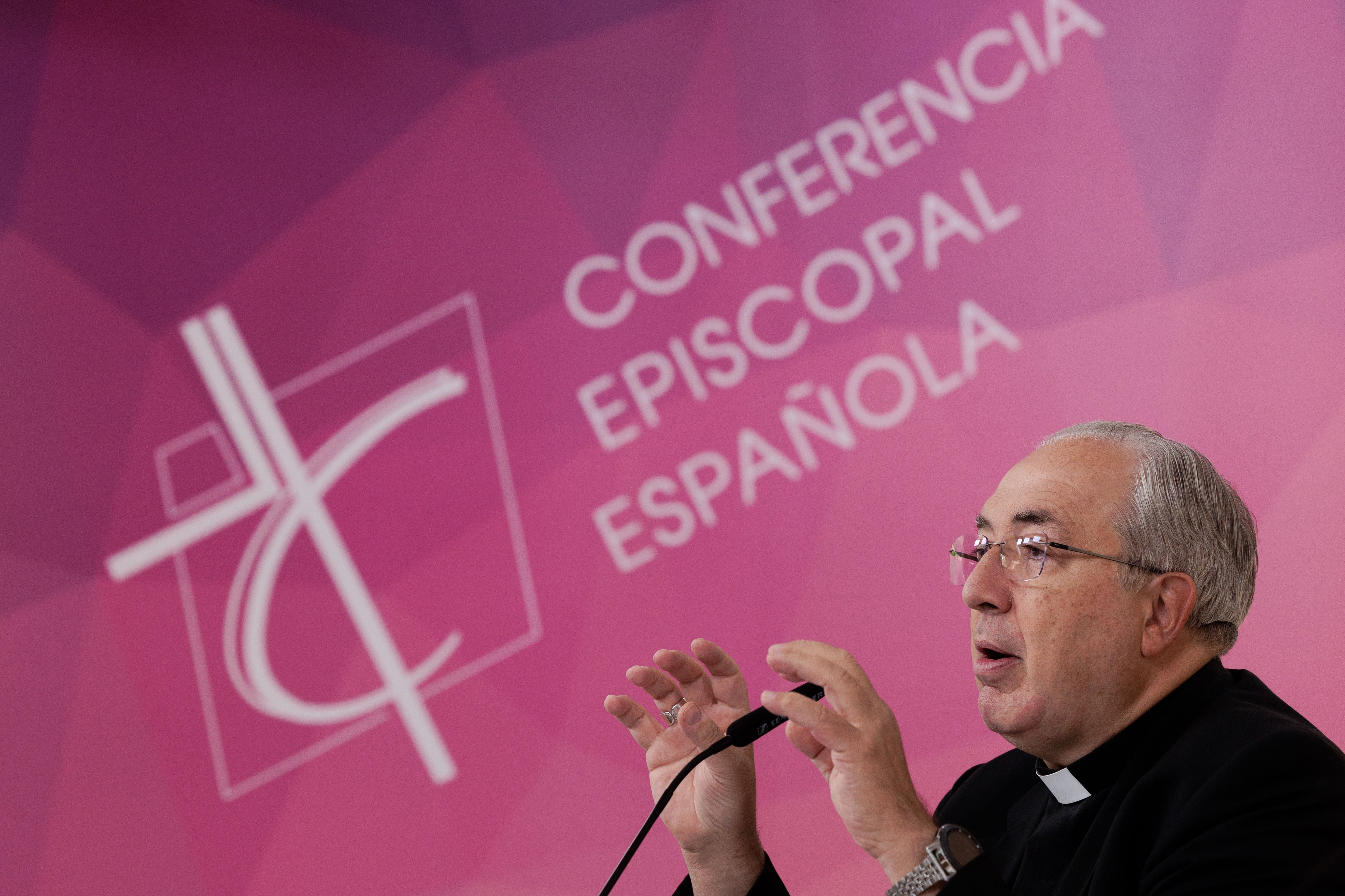 El secretario general de la Conferencia Episcopal Española (CEE), Francisco Cesar García Magán