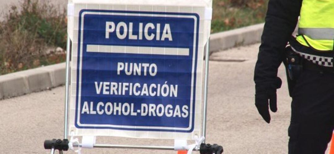 Un control policial en Getafe