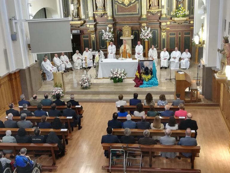 El Obispo de la Diócesis presidió la eucaristía