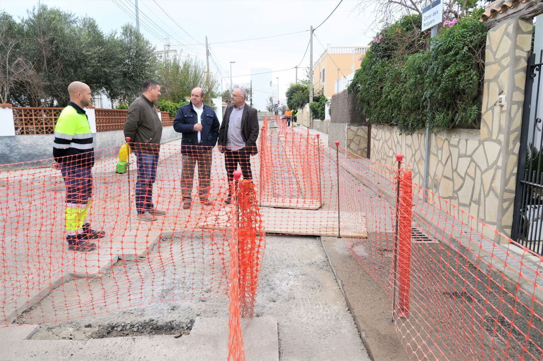 Imagen de una de las zonas donde se desarrollan las obras