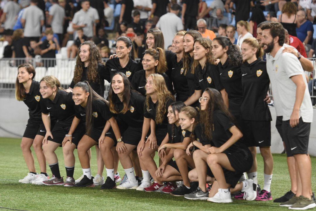 El Almería femenino. 