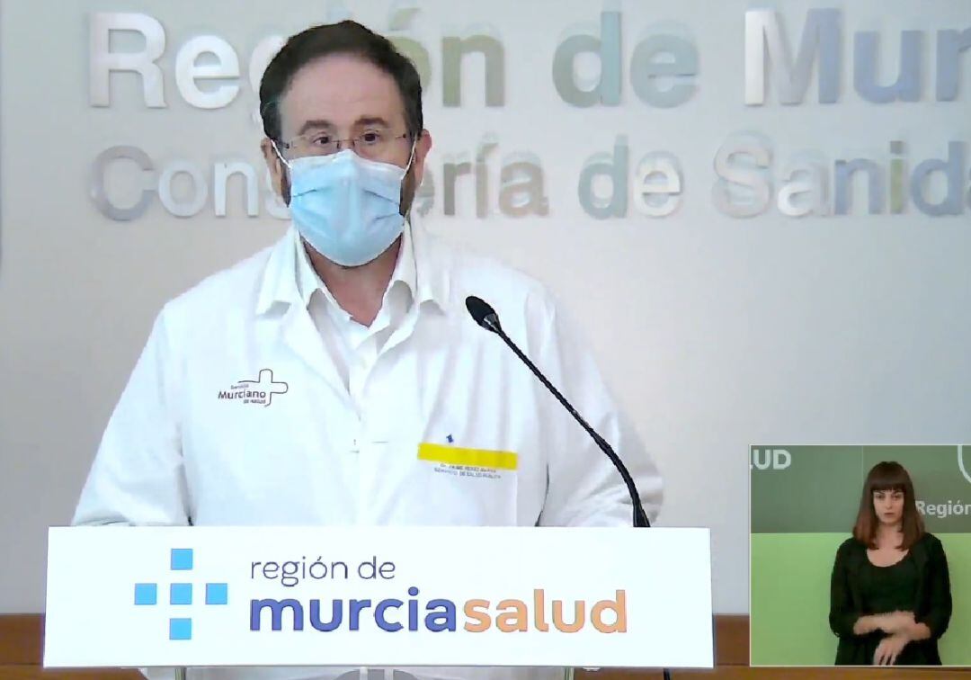 Jaime Pérez, portavoz técnico del Comité Covid