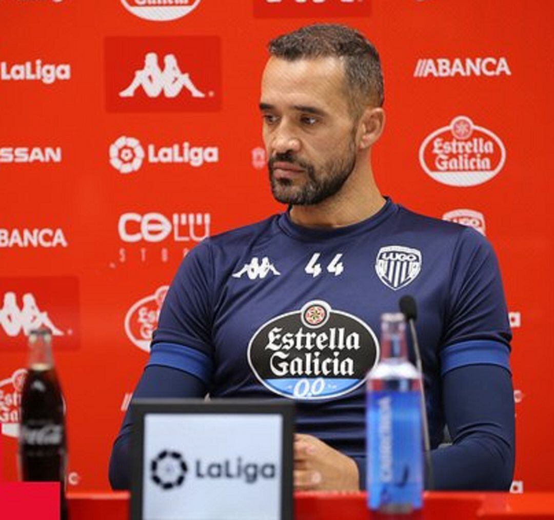 Juanfran, entrenador del CD Lugo.