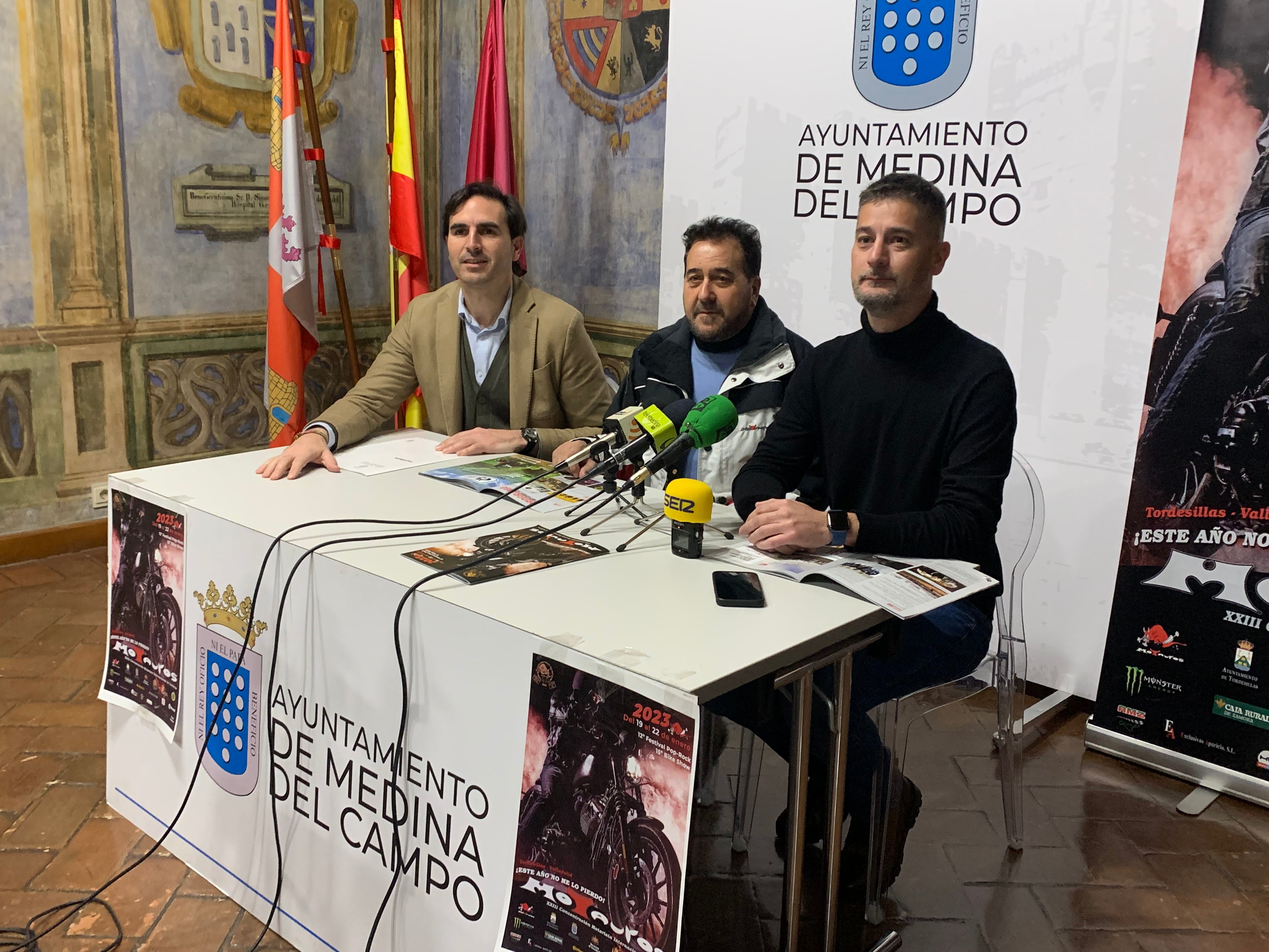 Presentación en Medina del Campo de la cita con Motauros para el fin de semana