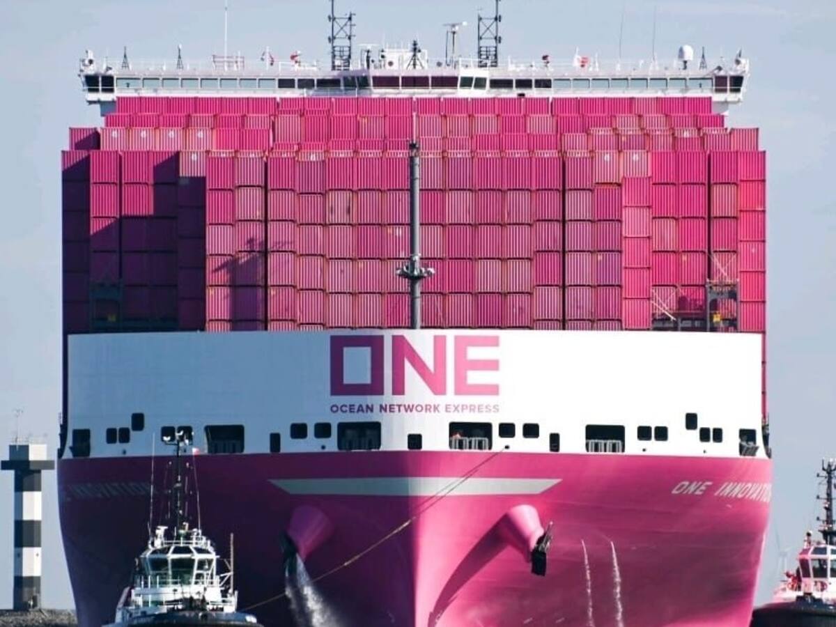 El Puerto de Algeciras vuelve a marcar un hito en su historia con la visita del buque 'One Innovation'
