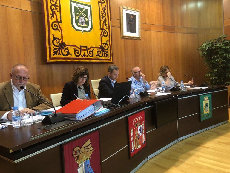 Pleno del ayuntamiento de Calp.