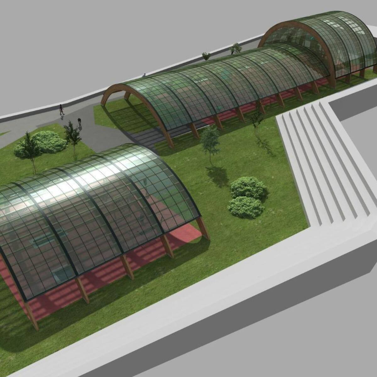 El parque infantil de las Llamas, en Santander, tendrá cubierta en 2026