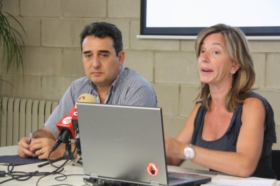 Manel Bustos i Montserrat Capdevila en una imatge d&#039;arxiu