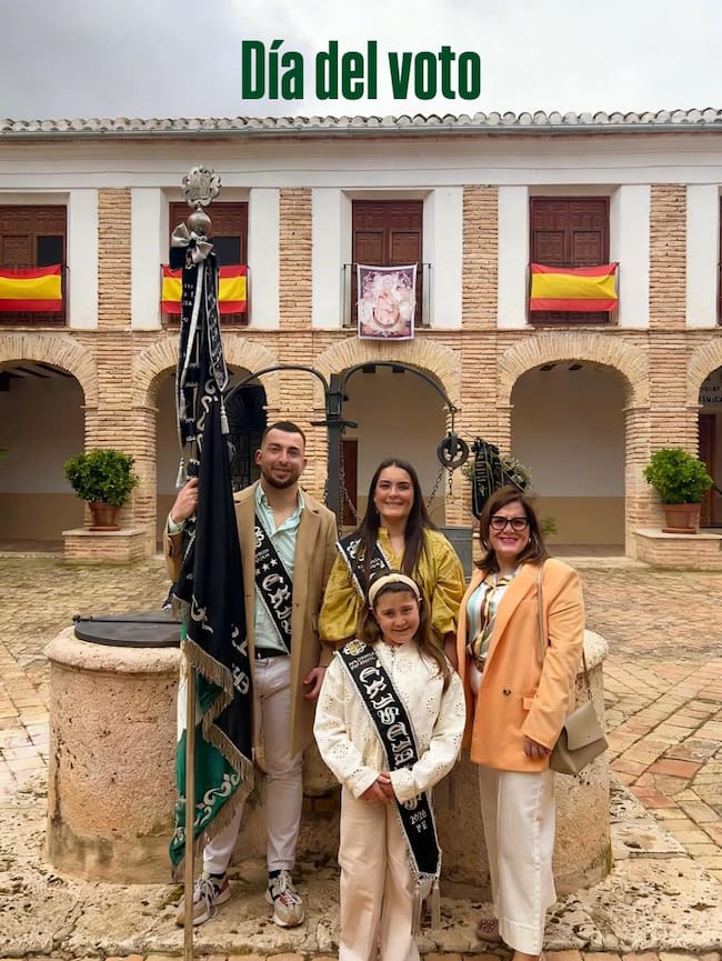 Comparsa de Cristianos en el día del voto