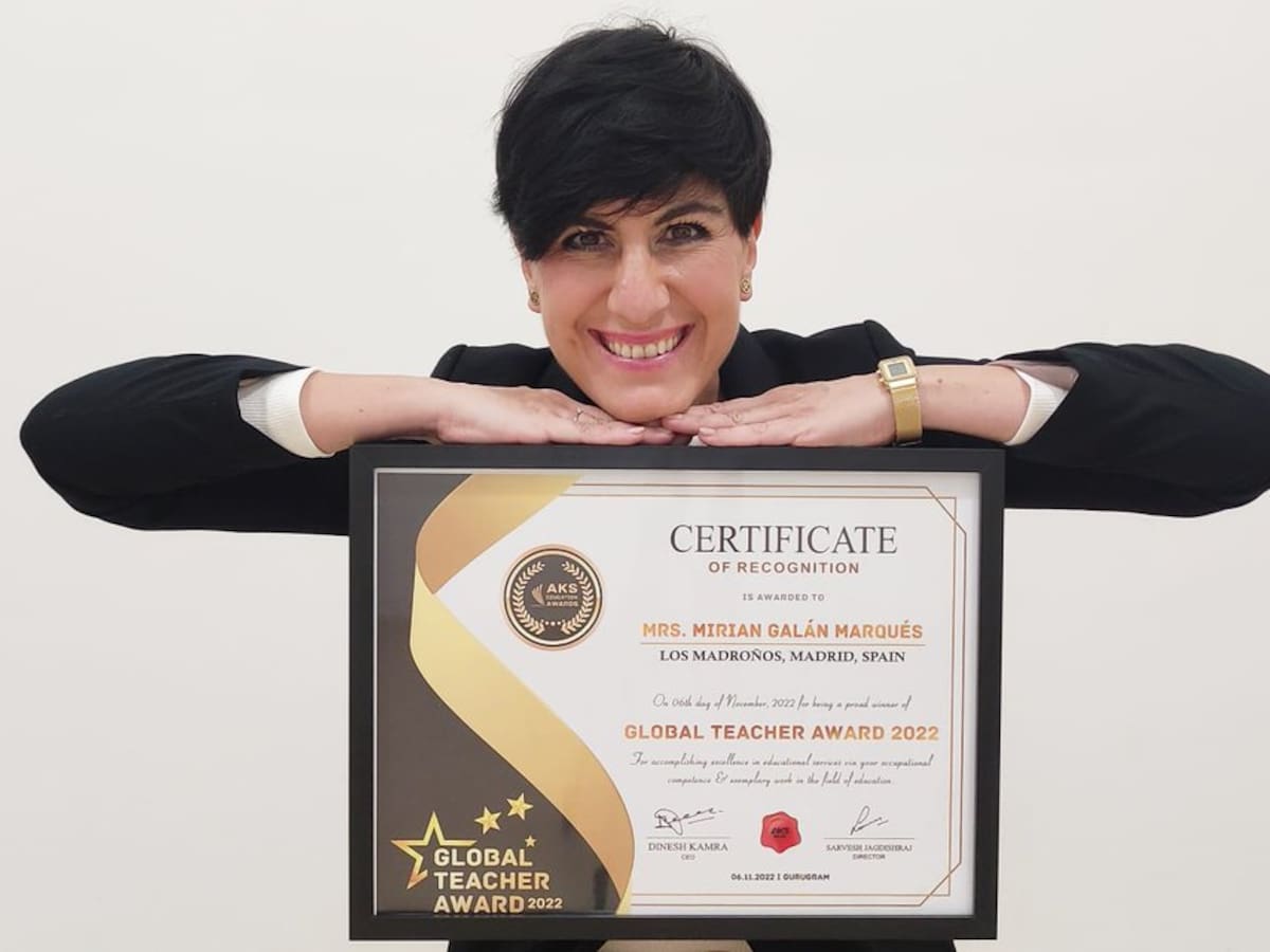 Miriam galán, la mejor profesora del mundo