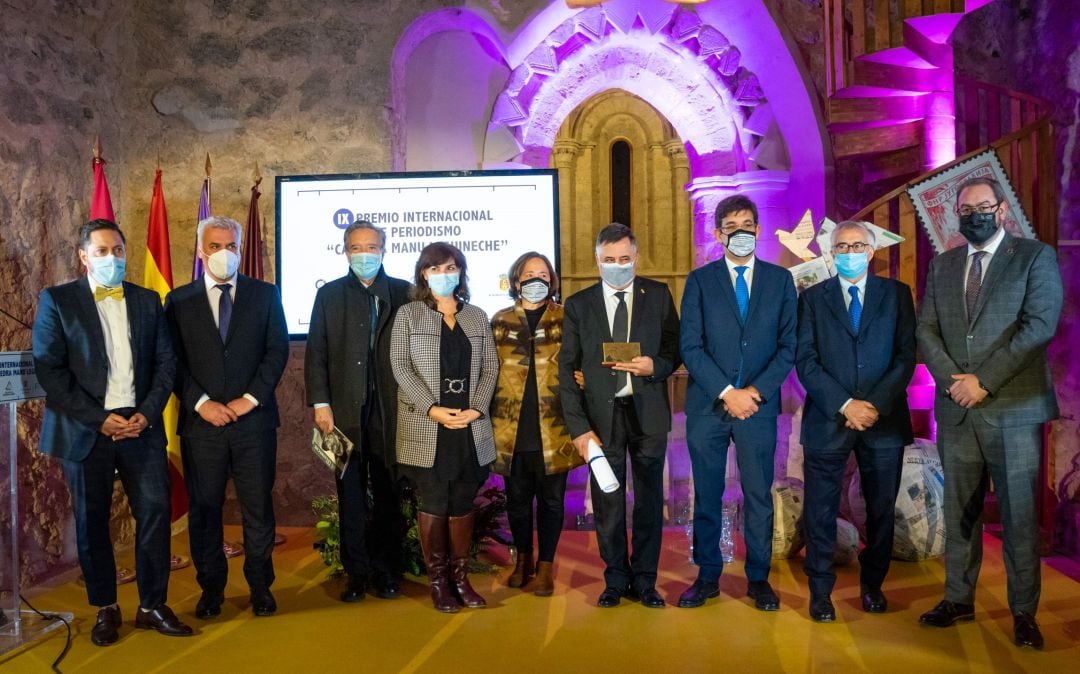 Acto de entrega del IX Premio Cátedra Manu Leguineche