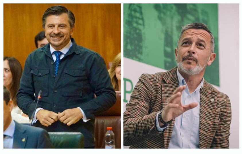 Toni Martín (PP) y Rafael Recio (PSOE), participan en un cara a cara este miércoles 6 de mayo