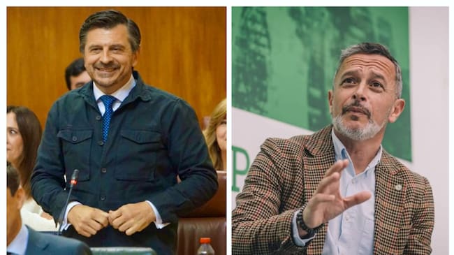 Toni Martín (PP) y Rafael Recio (PSOE), participan en un cara a cara este miércoles 6 de mayo