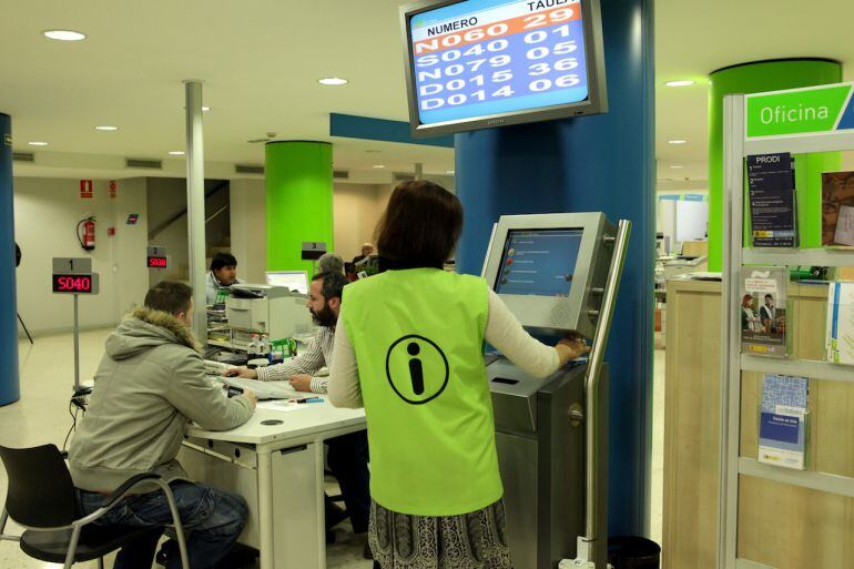 Una oficina del SOC.