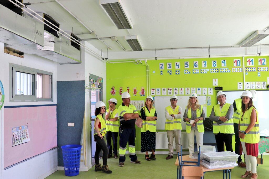 Las obras avanzan en El Membrillar