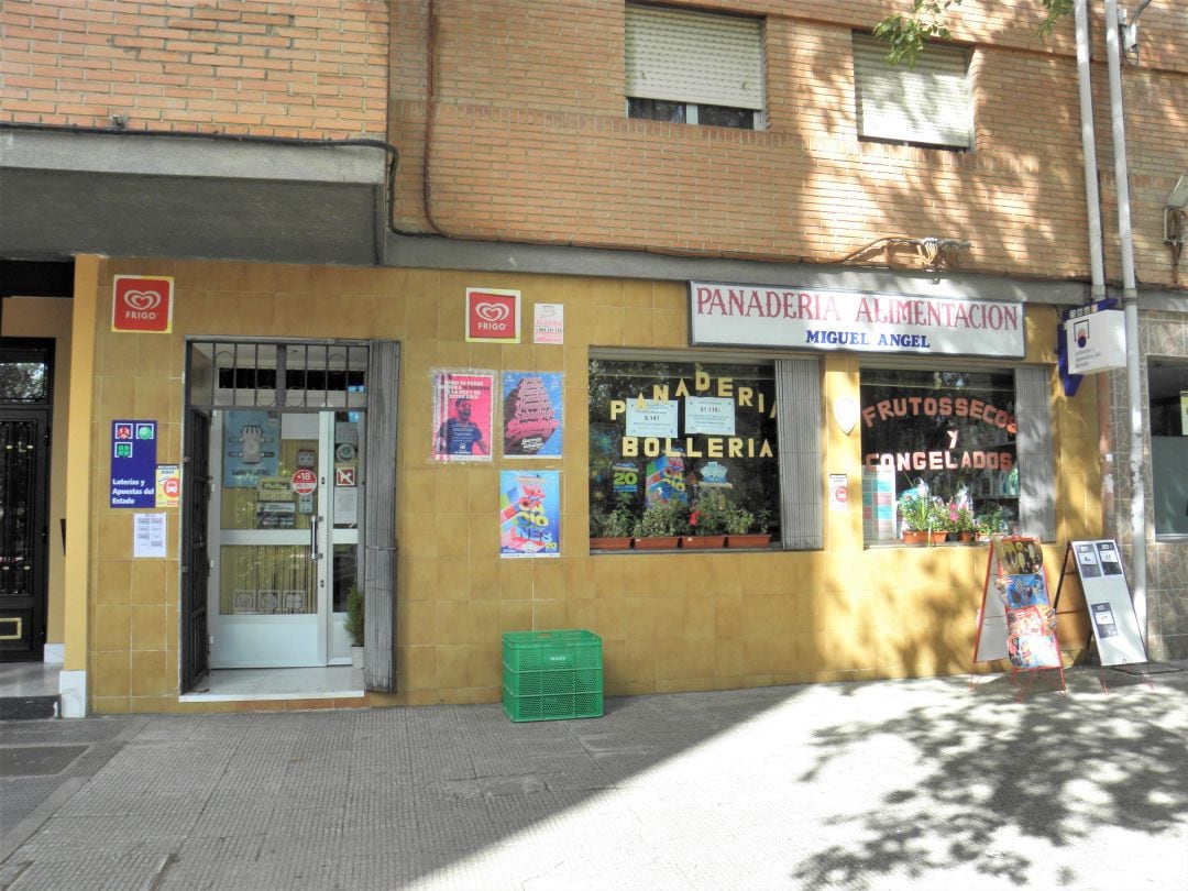 Tienda en la que fue sellado el boleto ganador