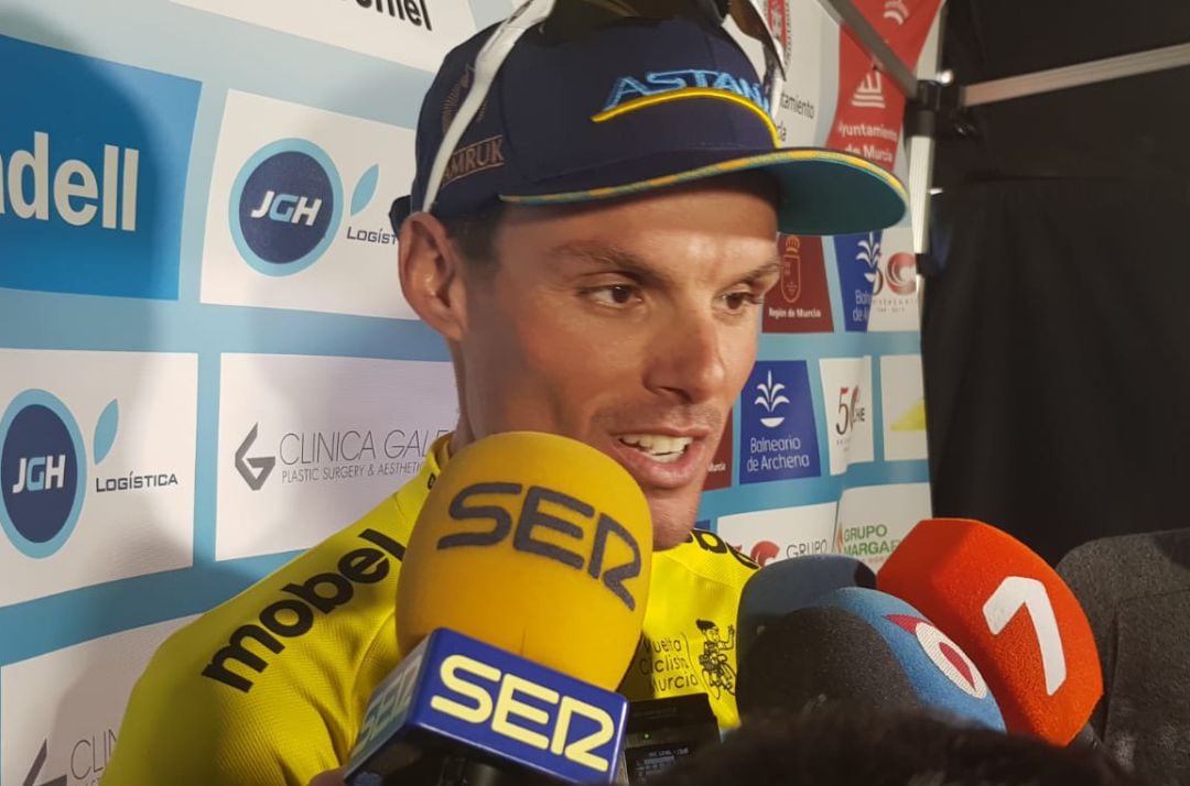 Luis León Sánchez tras ganar la Vuelta a Murcia 2019