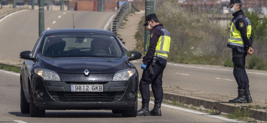 Control de la Policía Nacional