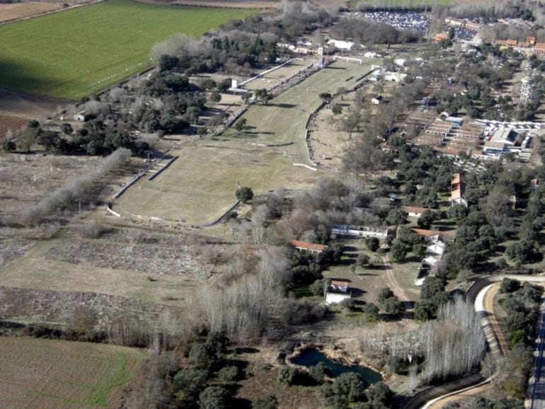 Vista aérea de las instalaciones de Montelerreina