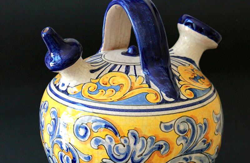 Botijo decorado. Año 2009.