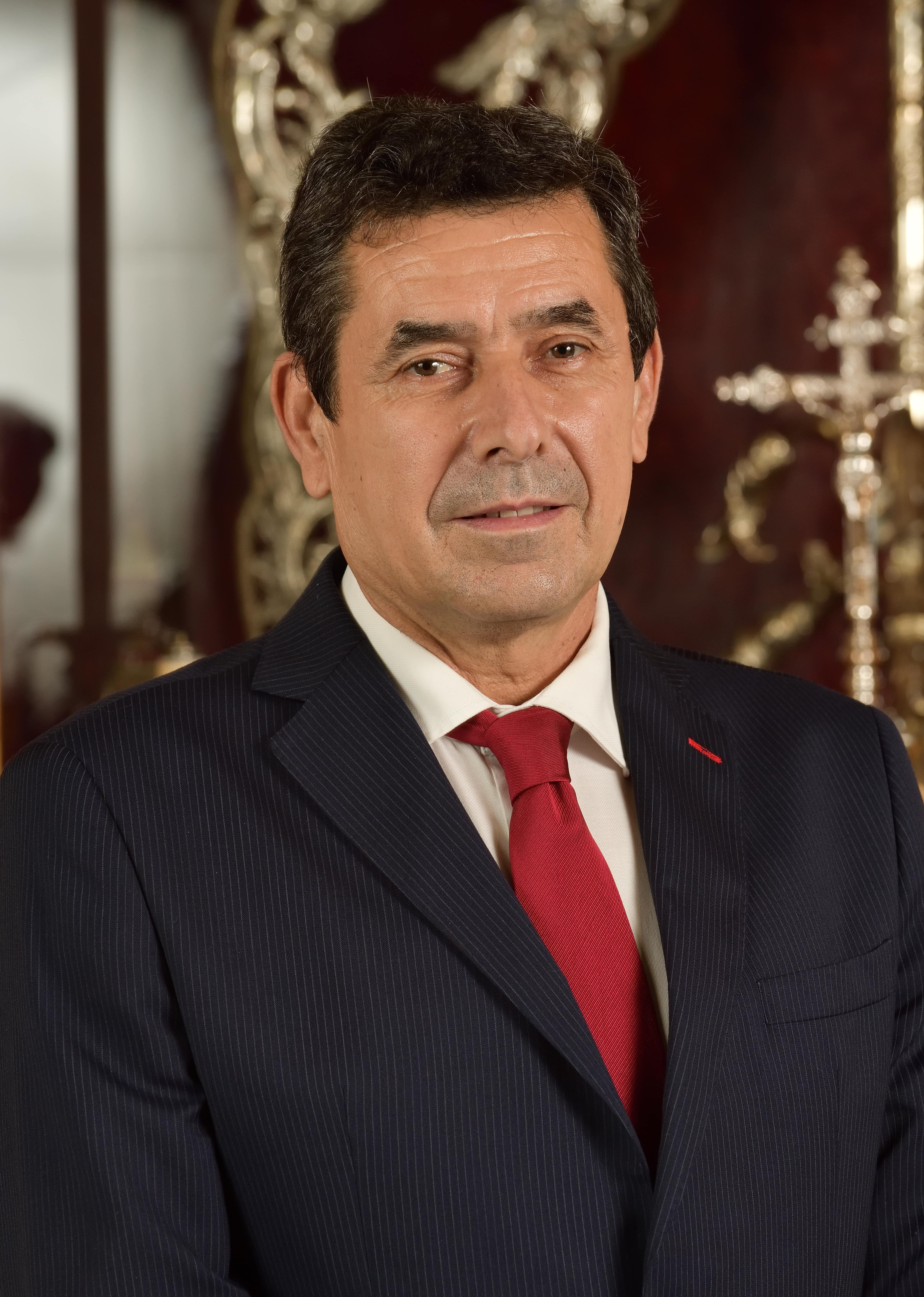 Roque Espinar Cardoso, presidente de la Hermandad de Villamanrique de la Condesa