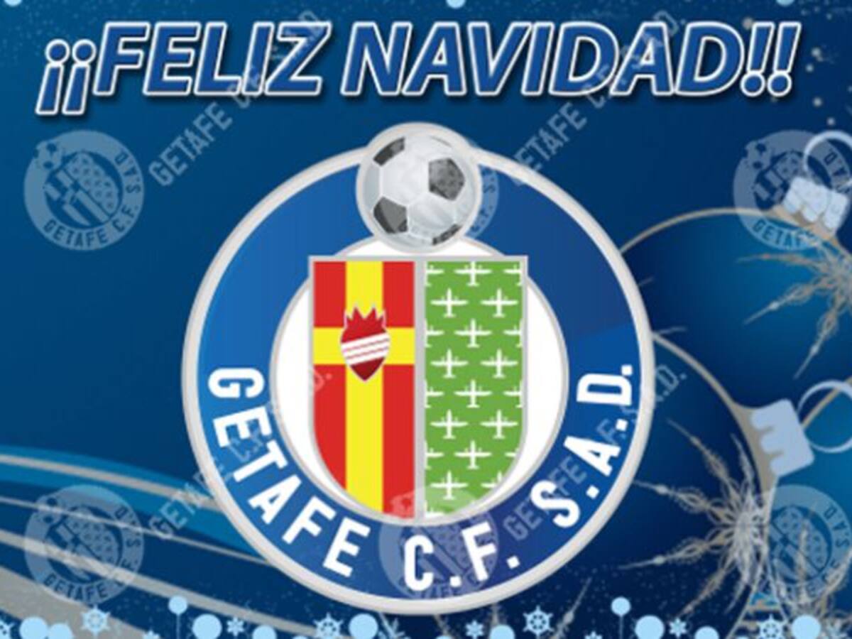 El Getafe CF también felicita la Navidad