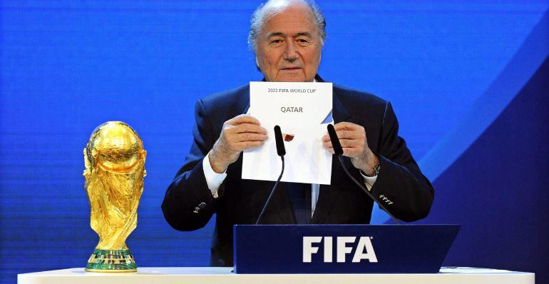 El presidente de la FIFA Joseph Blatter.