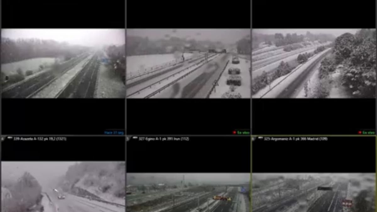 Mejora la situación en los puertos de montaña de Euskadi: todos abiertos, aunque persiste la precaución por hielo