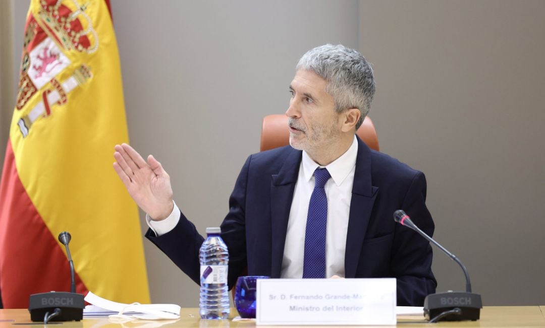 El ministro de Interior, Fernando Grande-Marlaska.