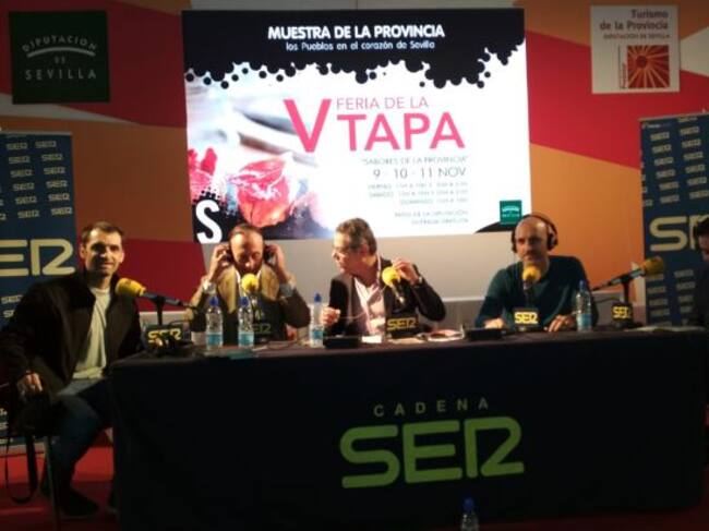 Julio Fernández, Rafael Salado, Salomón Hachuel, Fernando Fabiani y Antonio Luque