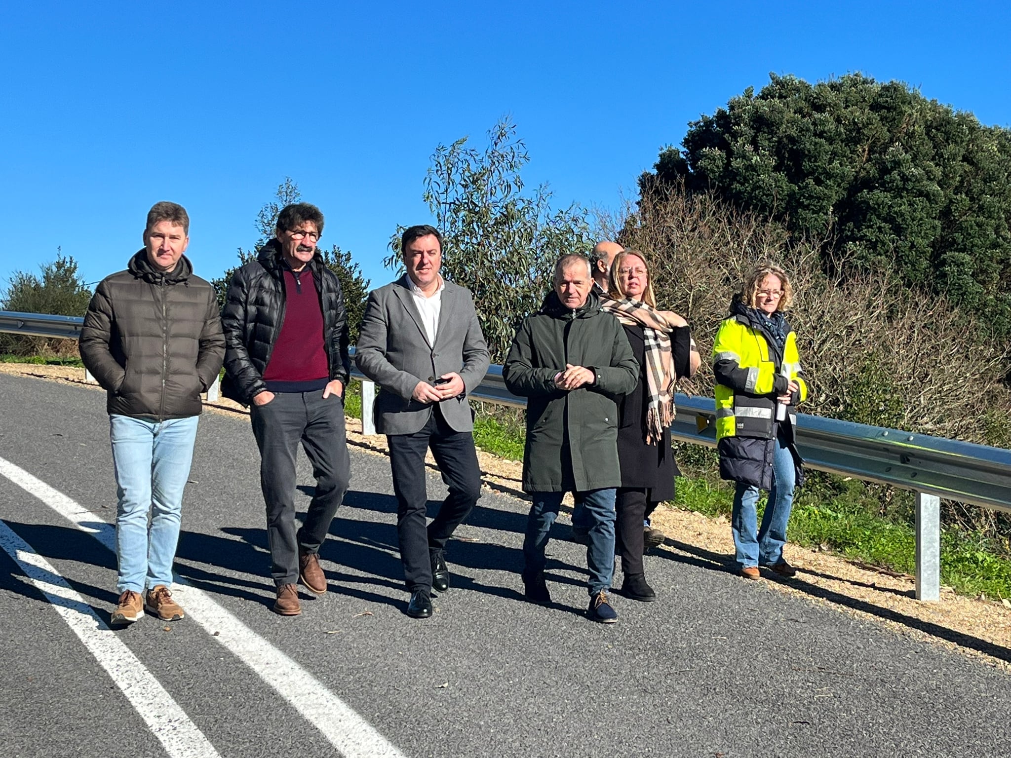 Valentín González Formoso visita Corcubión