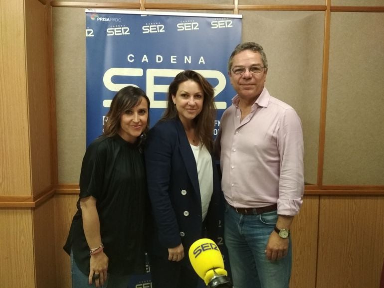 Lourdes Luque, Niña Pastori y Salomón Hachuel