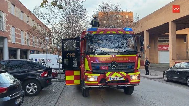 El varón, que fue trasladado el hospital de La Paz, presentaba quemaduras y problemas respiratorios por inhalación de humo