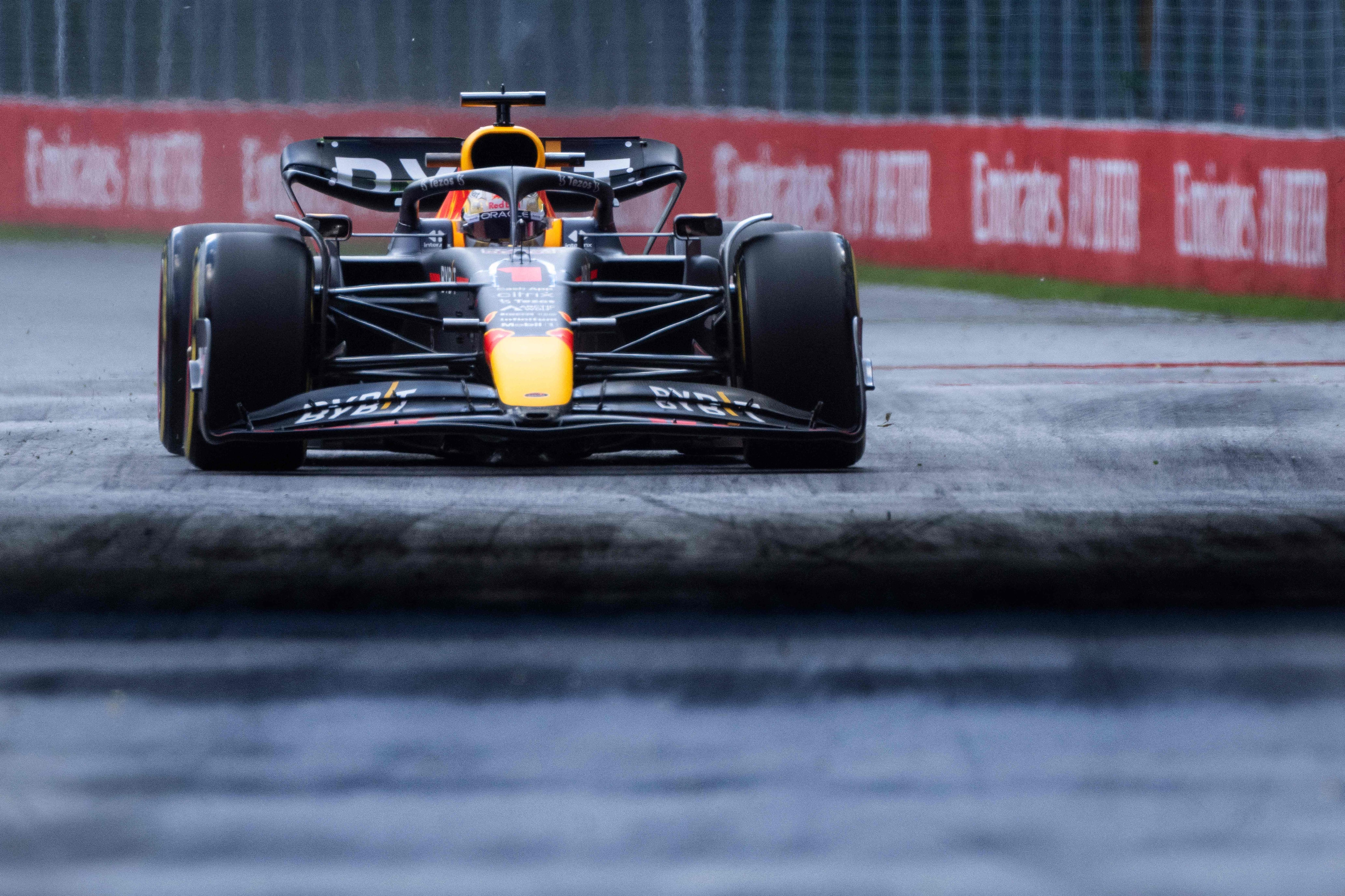 Max Verstappen durante la clasificación del GP de Canadá