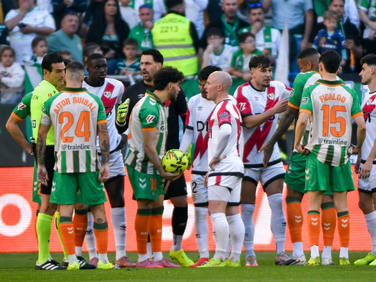 Real Betis 1-1 Rayo Vallecano: resumen, resultado y goles del partido de la jornada 25 de LaLiga