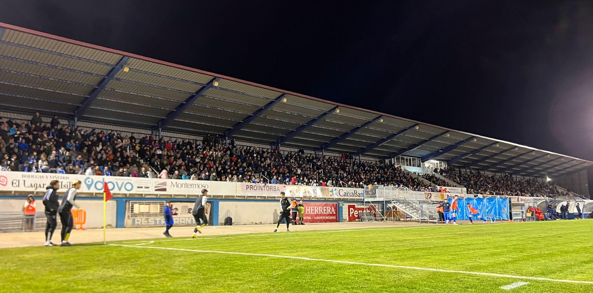 Estadio Juan Carlos Higuero, en el Arandina-Murcia de Copa