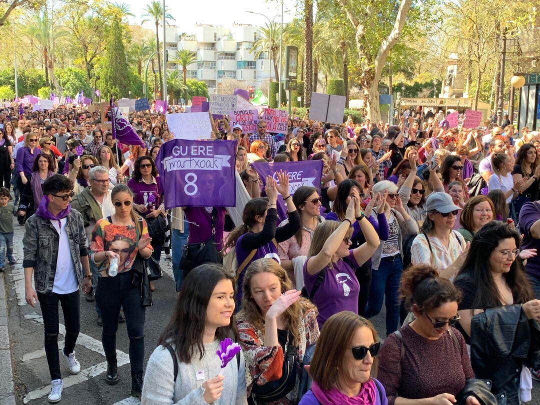 Manifestación por el 8-M en Córdoba