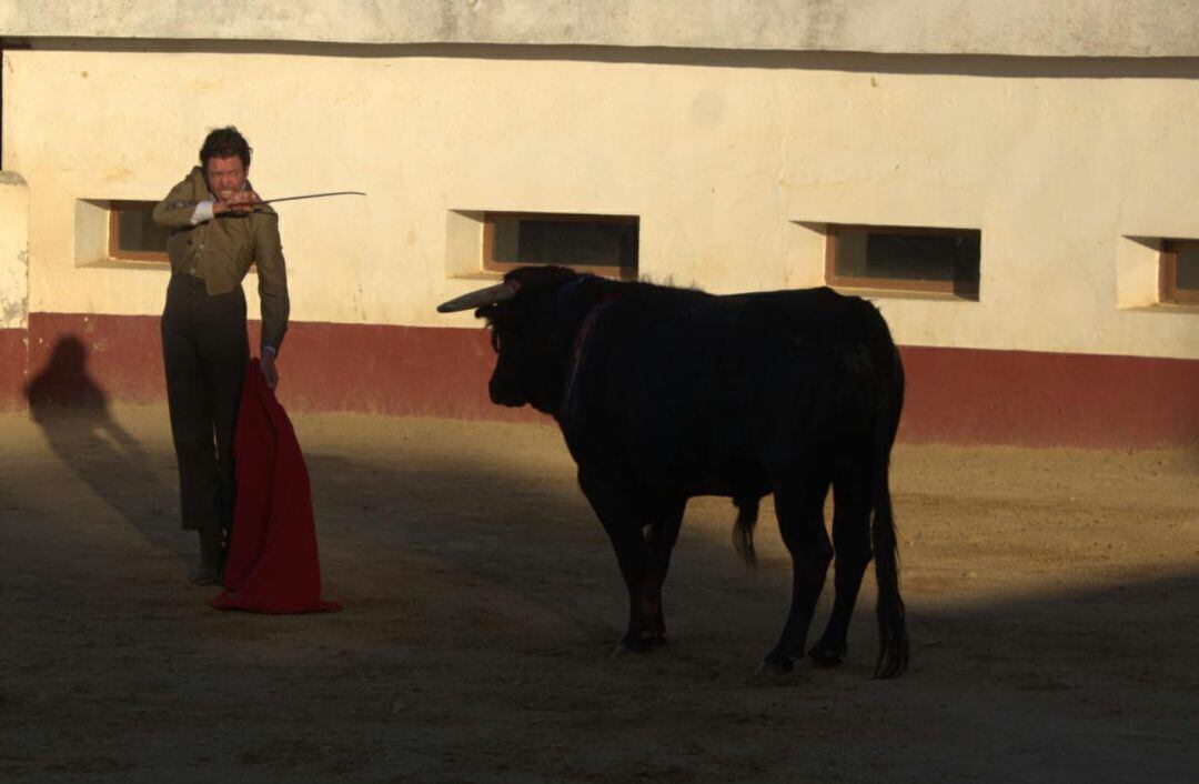 Carnicerito de Úbeda durante un entrenamiento