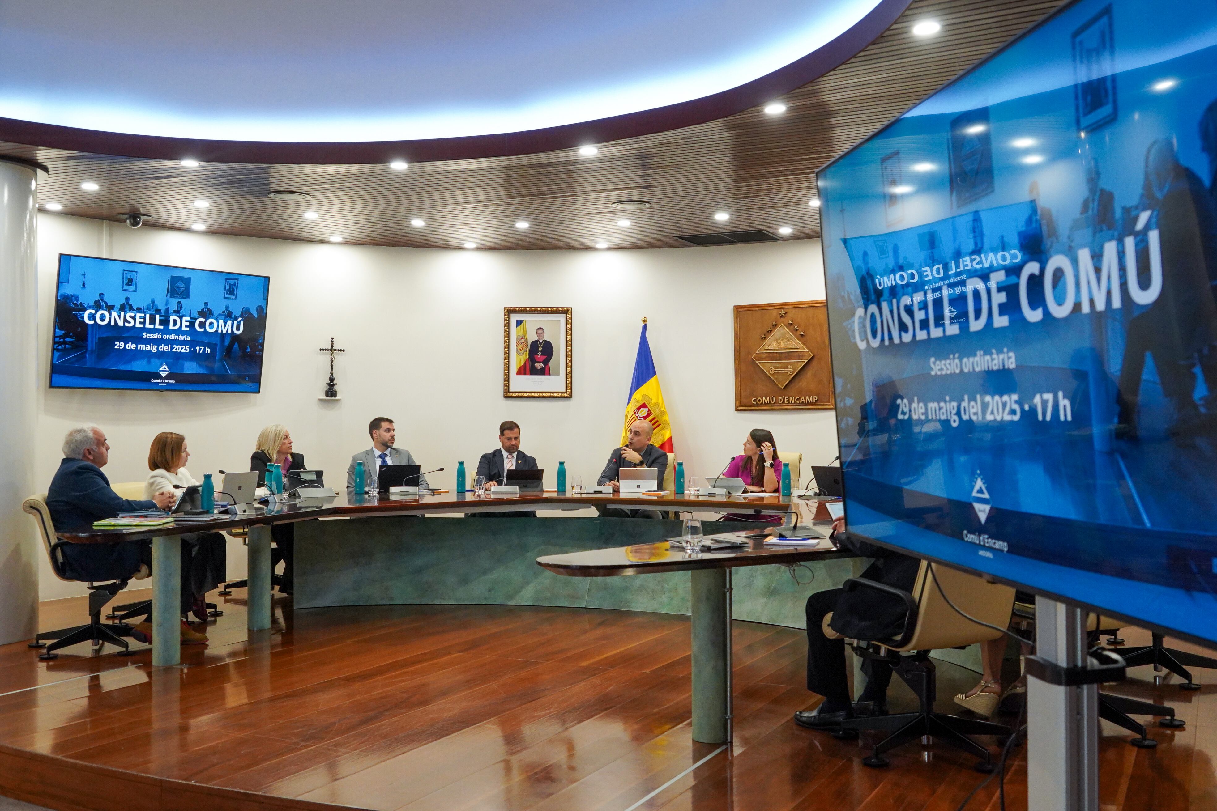 Sessió del Consell de comú d&#039;Encamp