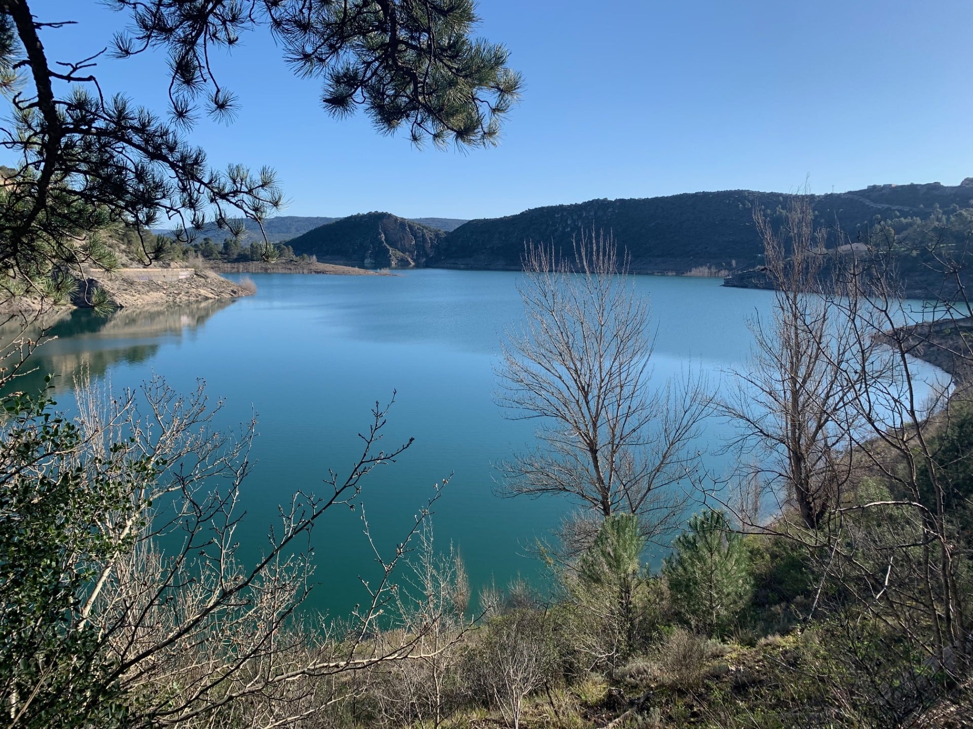 Embalse de Entrepeñas en este año 2024