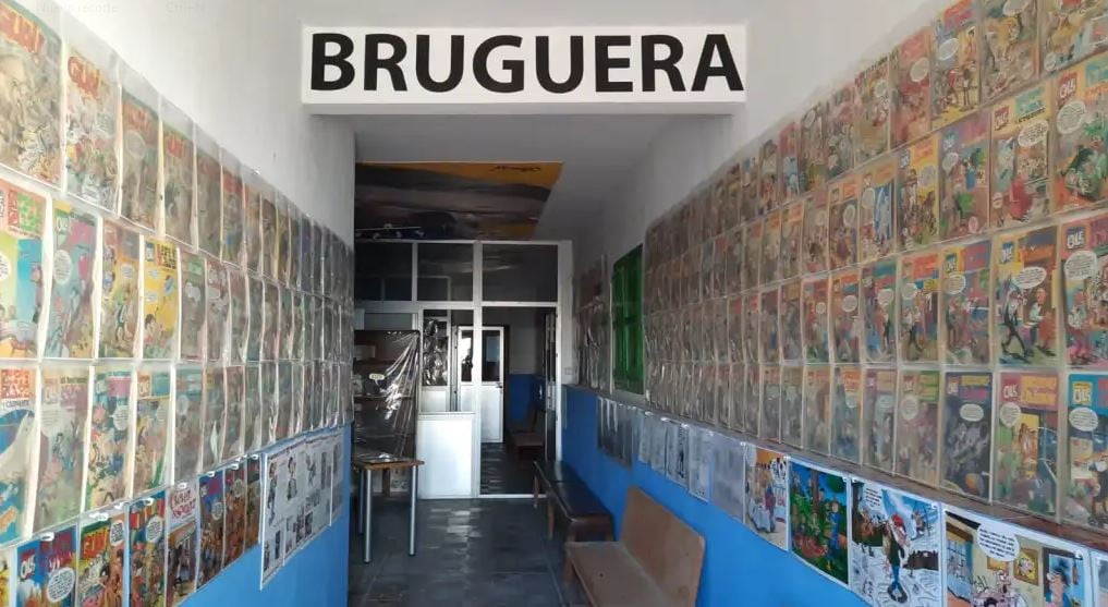 Sala Bruguera en el Museo del Cómic de El Provencio (Cuenca).