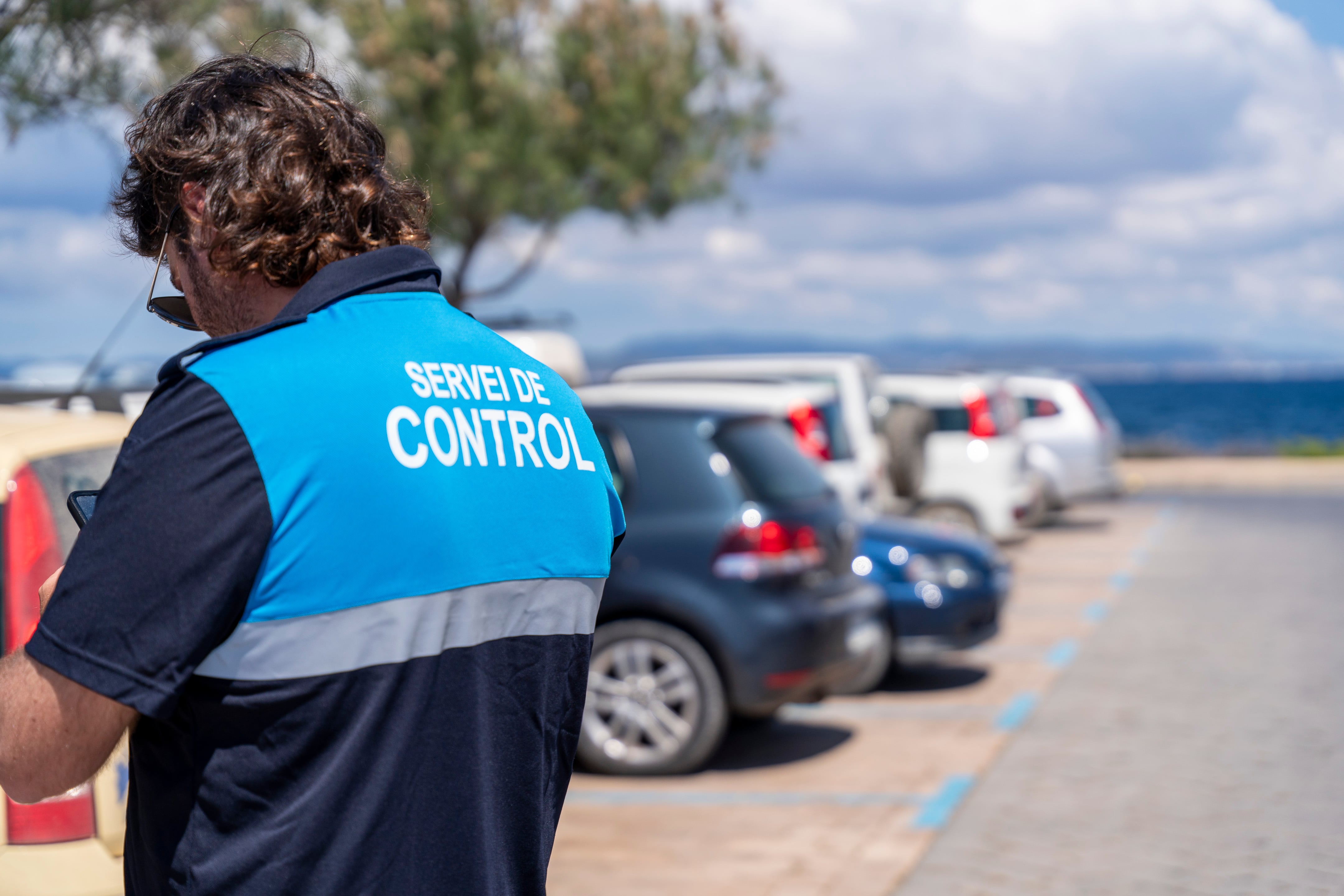 Foto de archivo de la zona azul