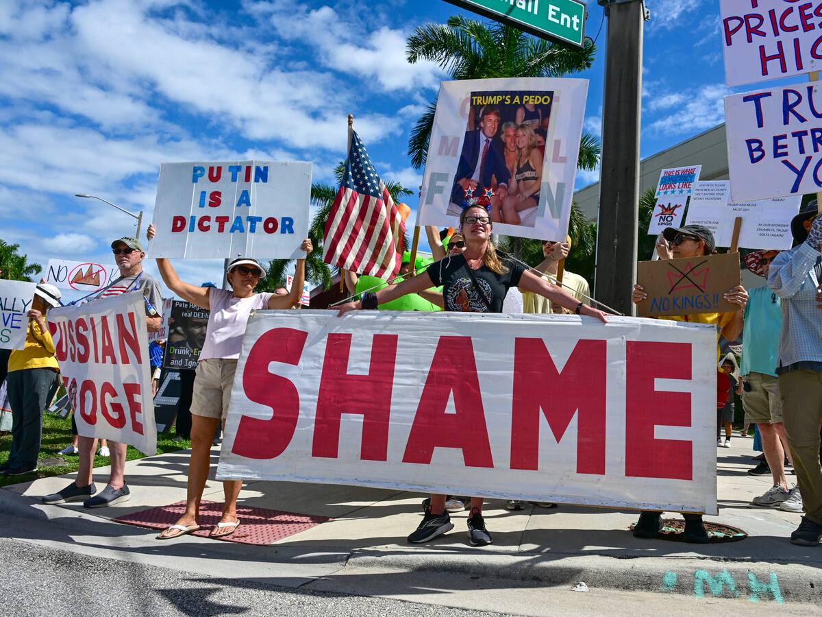 Las manifestaciones contra la Administración Trump en todo Estados Unidos, en imágenes