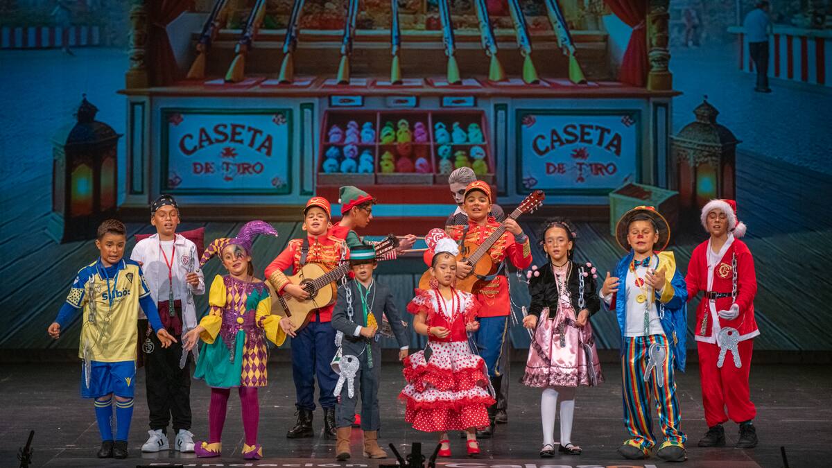 Chirigota infantil Ojú qué colgaera